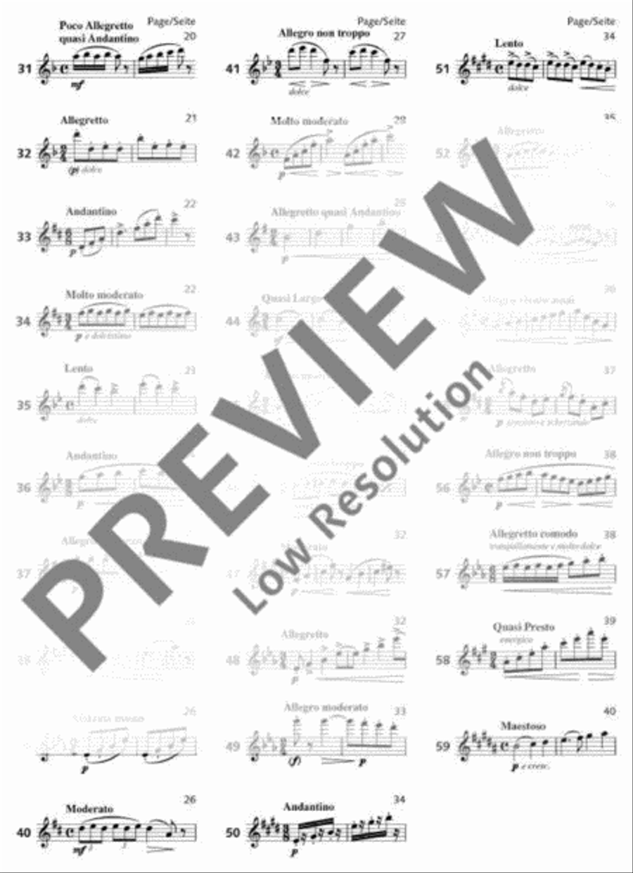 First Exercises Flute scores gallery preview page 4