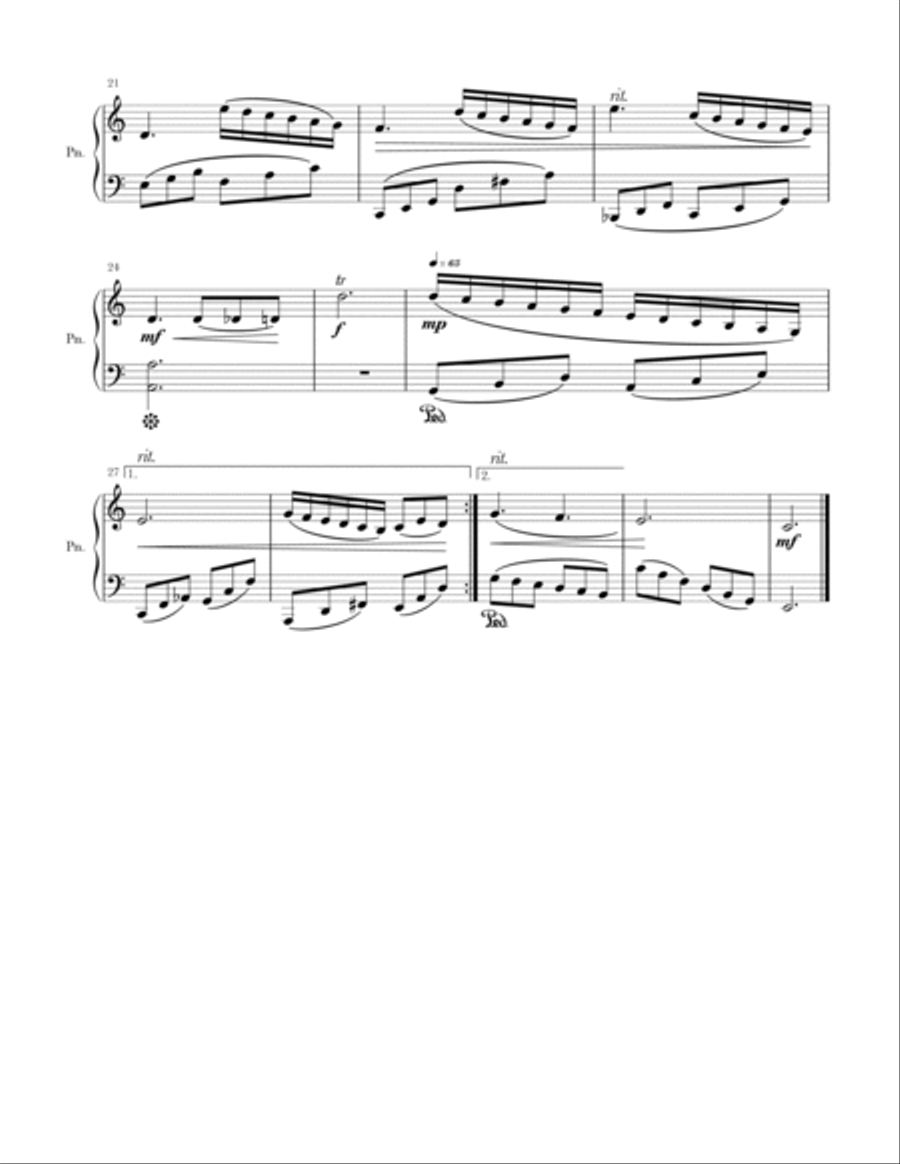 Stained Glass Windows Piano Solo scores gallery preview page 2