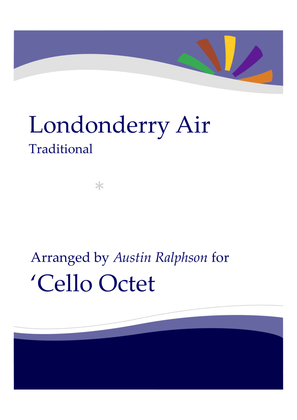 Book cover for Londonderry Air (Danny Boy) - cello octet / cello ensemble