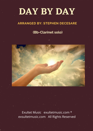 Book cover for Day By Day (Bb-Clarinet solo and Piano)