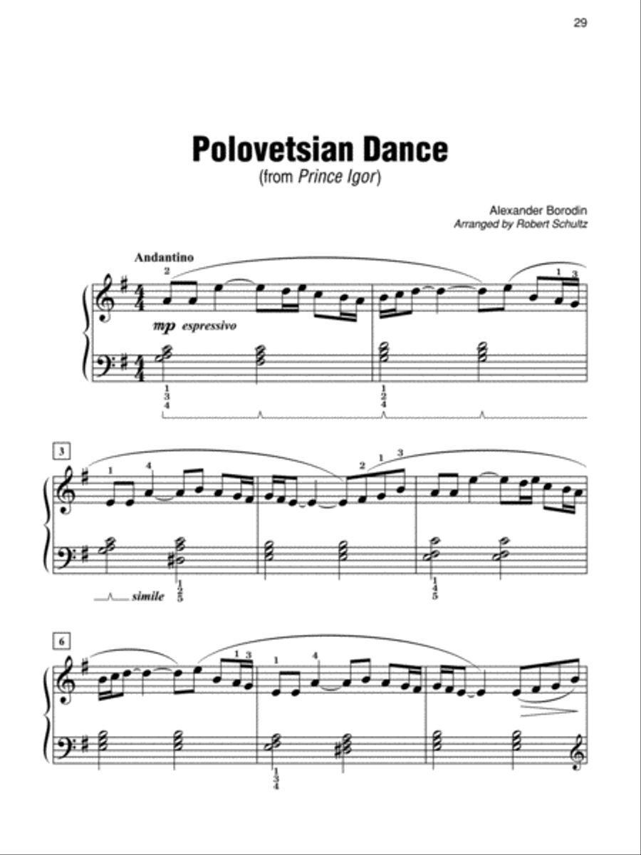 Simply Orchestra Easy Piano scores gallery preview page 2