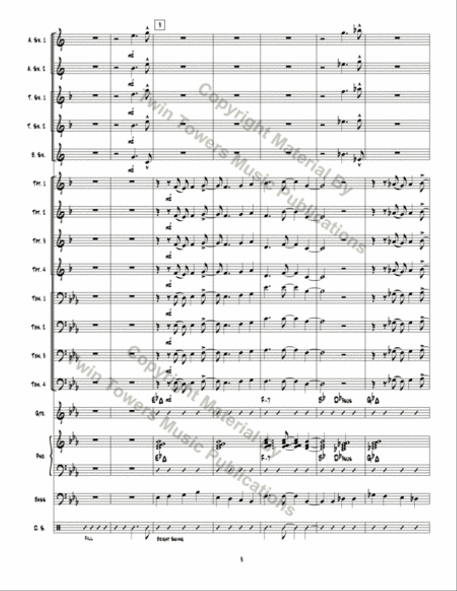 Listen Up Listen Up Jazz Ensemble scores gallery preview page 4