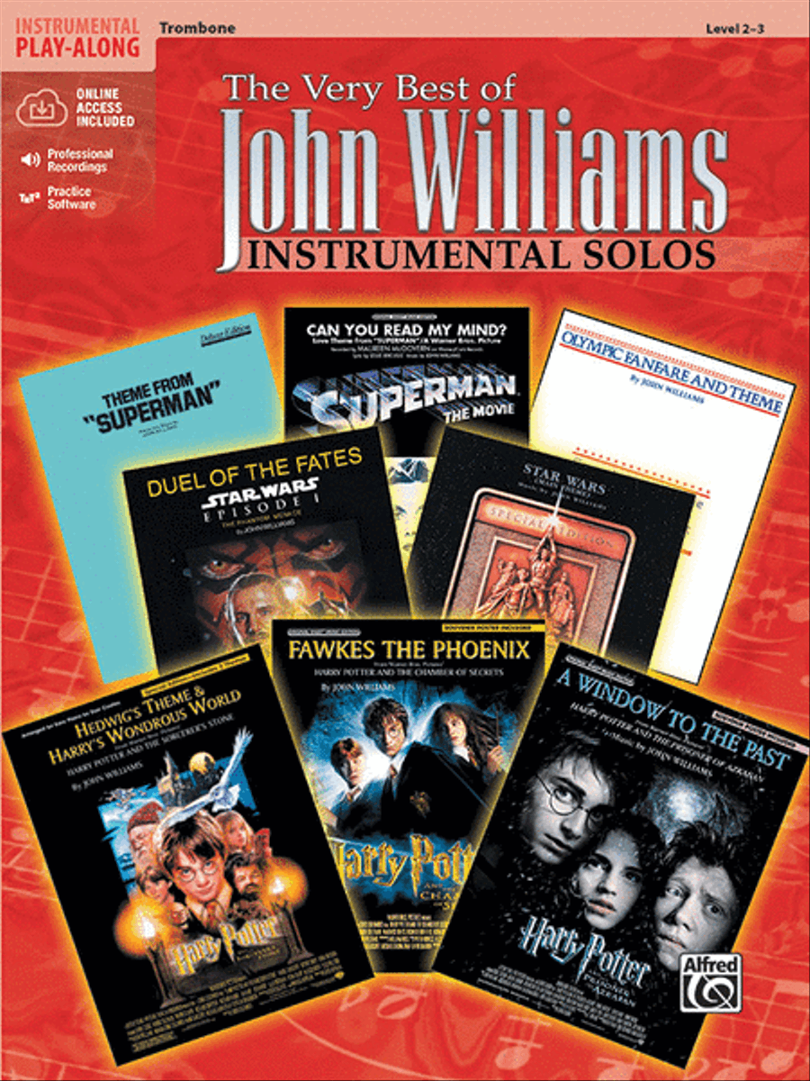 The Very Best of John Williams - Trombone (Book/digital download) image number null