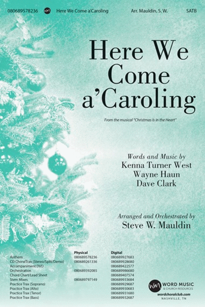 Here We Come a'Caroling - CD ChoralTrax