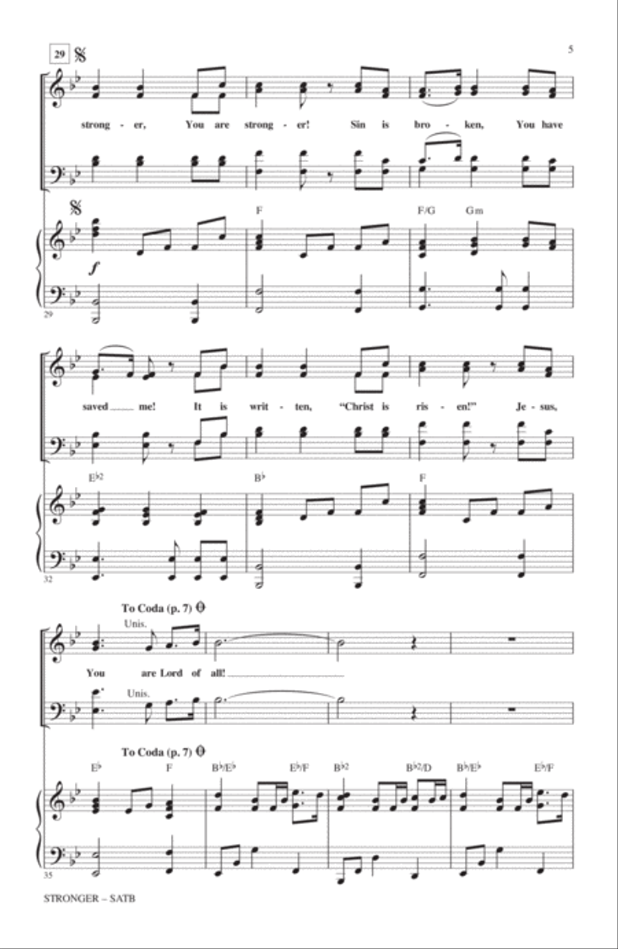 Stronger 4-Part scores gallery preview page 4