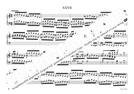 Vogler, 32 Preludes pour l' Orgue ou Pianoforte