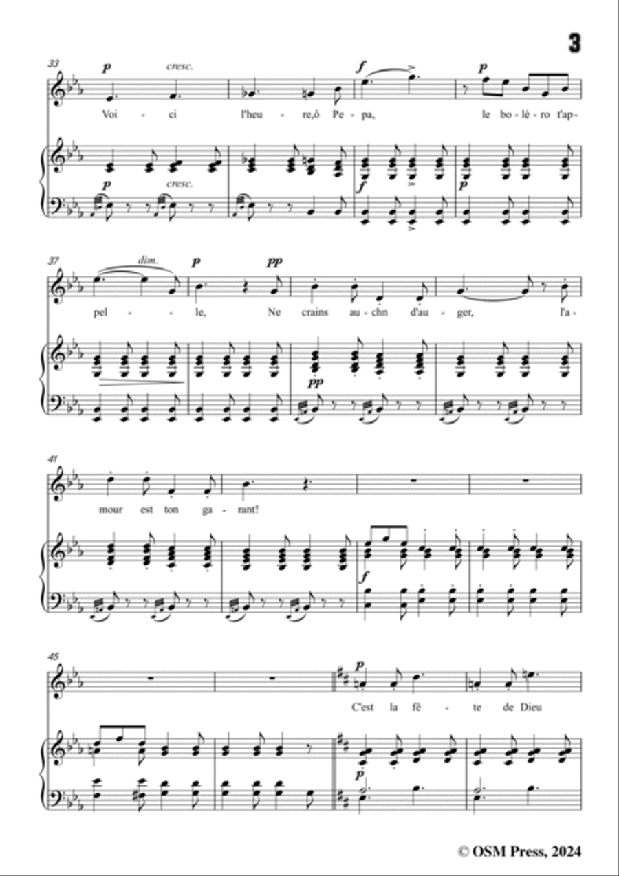 B. Godard-Cloche et tambour,in E flat Major,Op.8 No.2 Voice scores gallery preview page 5