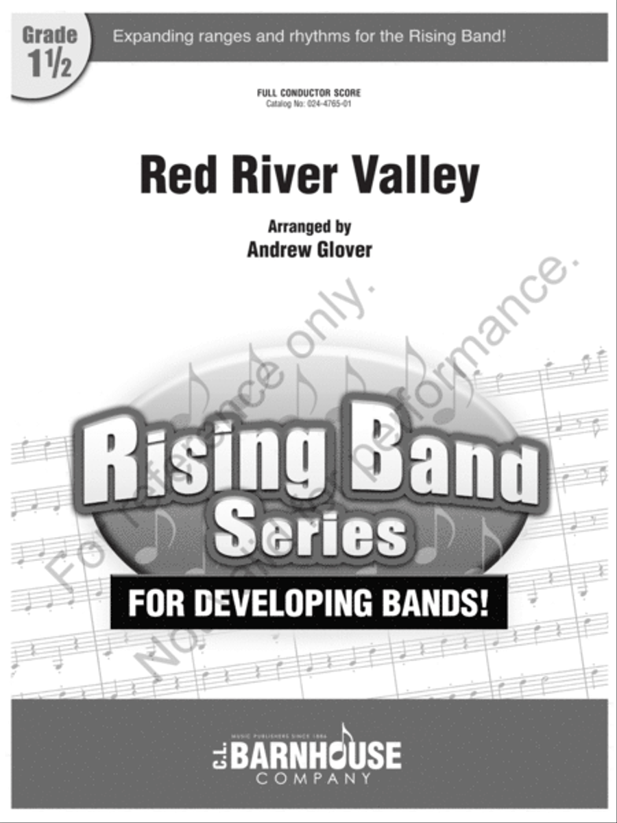 Red River Valley Concert Band scores gallery preview page 2