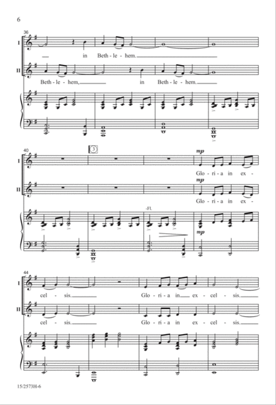 Adeste Fideles 2-Part scores gallery preview page 7