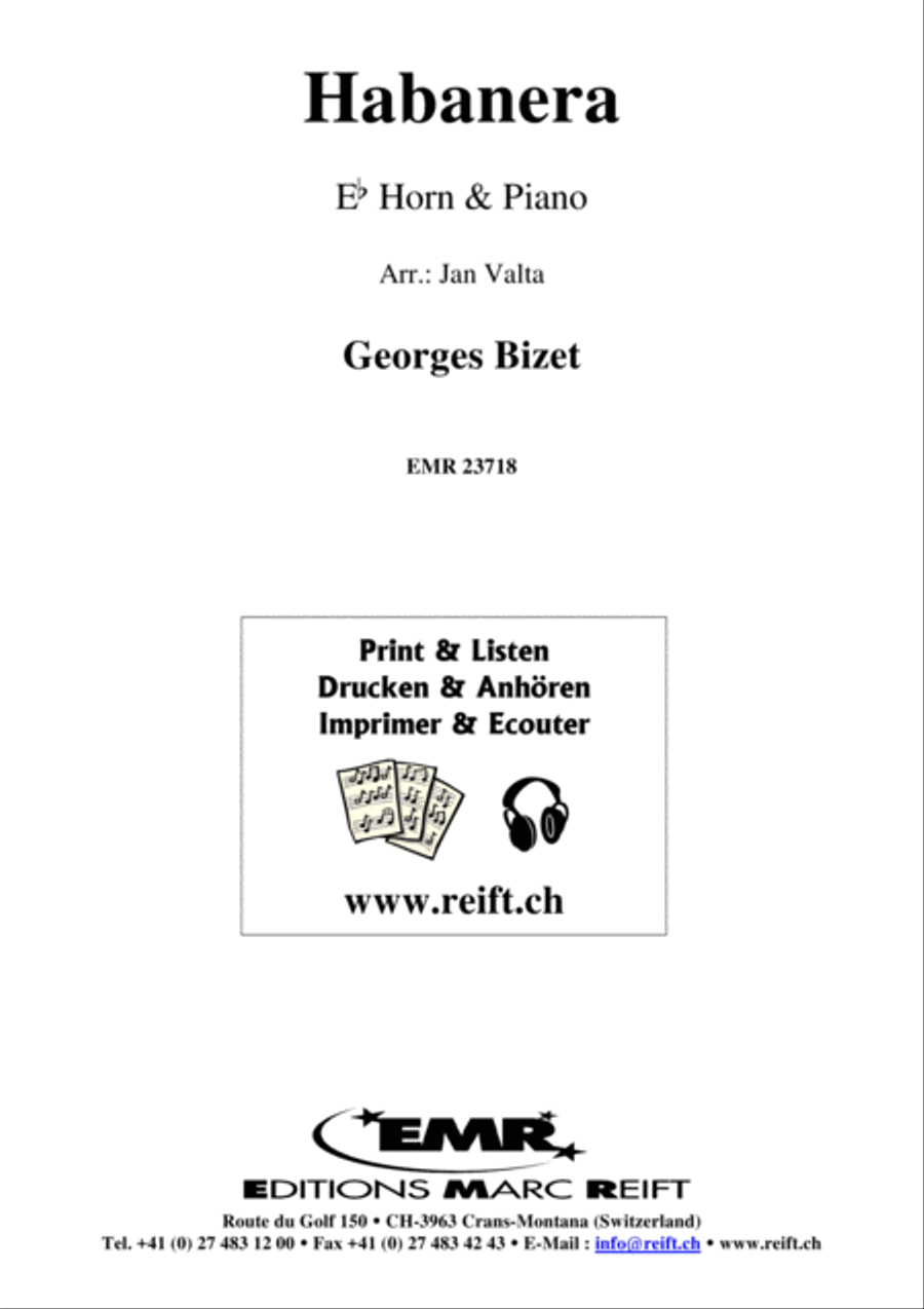 Habanera Horn scores gallery preview page 1