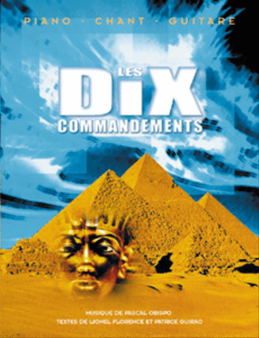 Les 10 Commandements Les 10 Commandements Piano, Vocal, Guitar scores gallery preview page 1