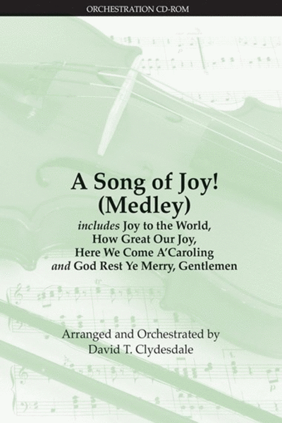 A Song of Joy! (Medley) - Orchestration image number null