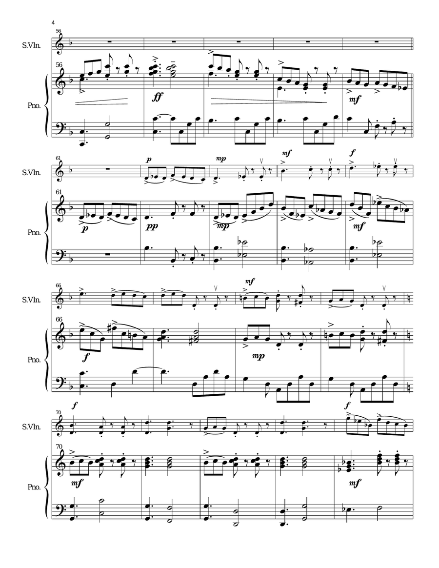 A Modern Invention String Duet scores gallery preview page 4
