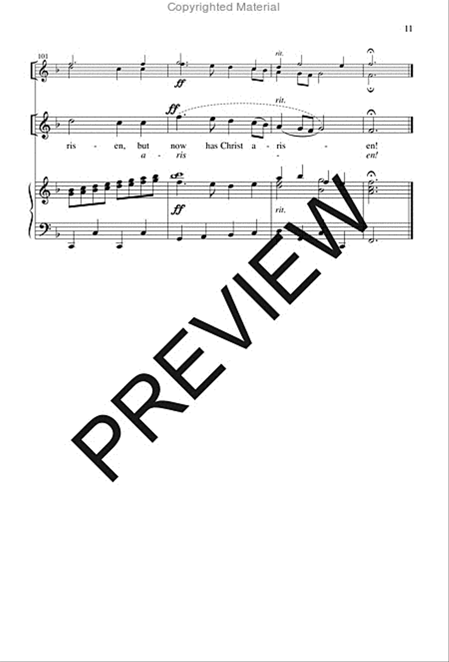 This Joyful Eastertide This Joyful Eastertide 3-Part scores gallery preview page 11