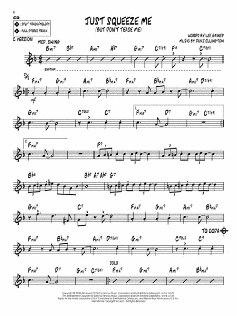 Moonlight in Vermont & Other Great Standards CD scores gallery preview page 4
