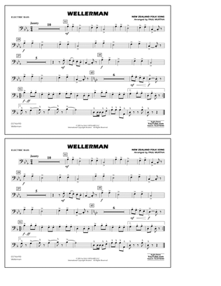 Wellerman (arr. Paul Murtha) - Electric Bass