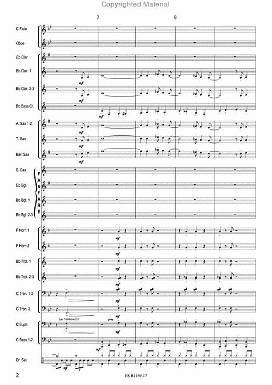 The Ape Concert Band scores gallery preview page 4