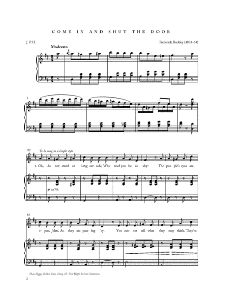 Music from These Happy Golden Years Score scores gallery preview page 4