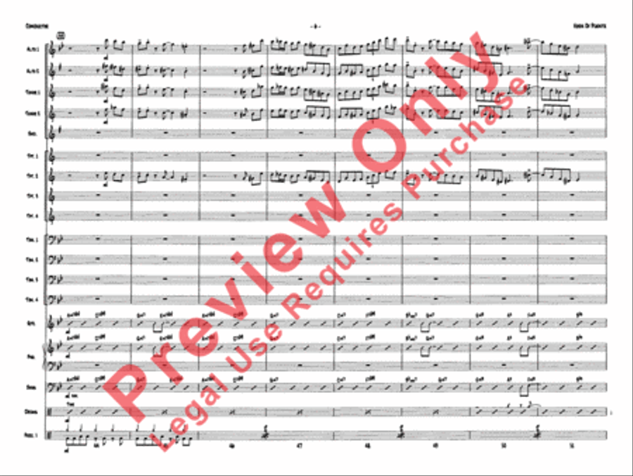 Horn of Puente Jazz Ensemble scores gallery preview page 9
