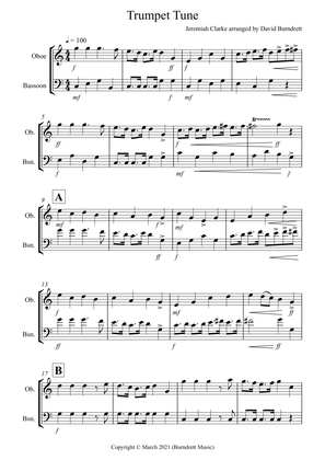 Trumpet Tune for Oboe and Bassoon Duet