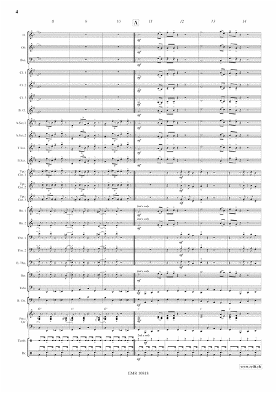 Freedom Concert Band scores gallery preview page 5