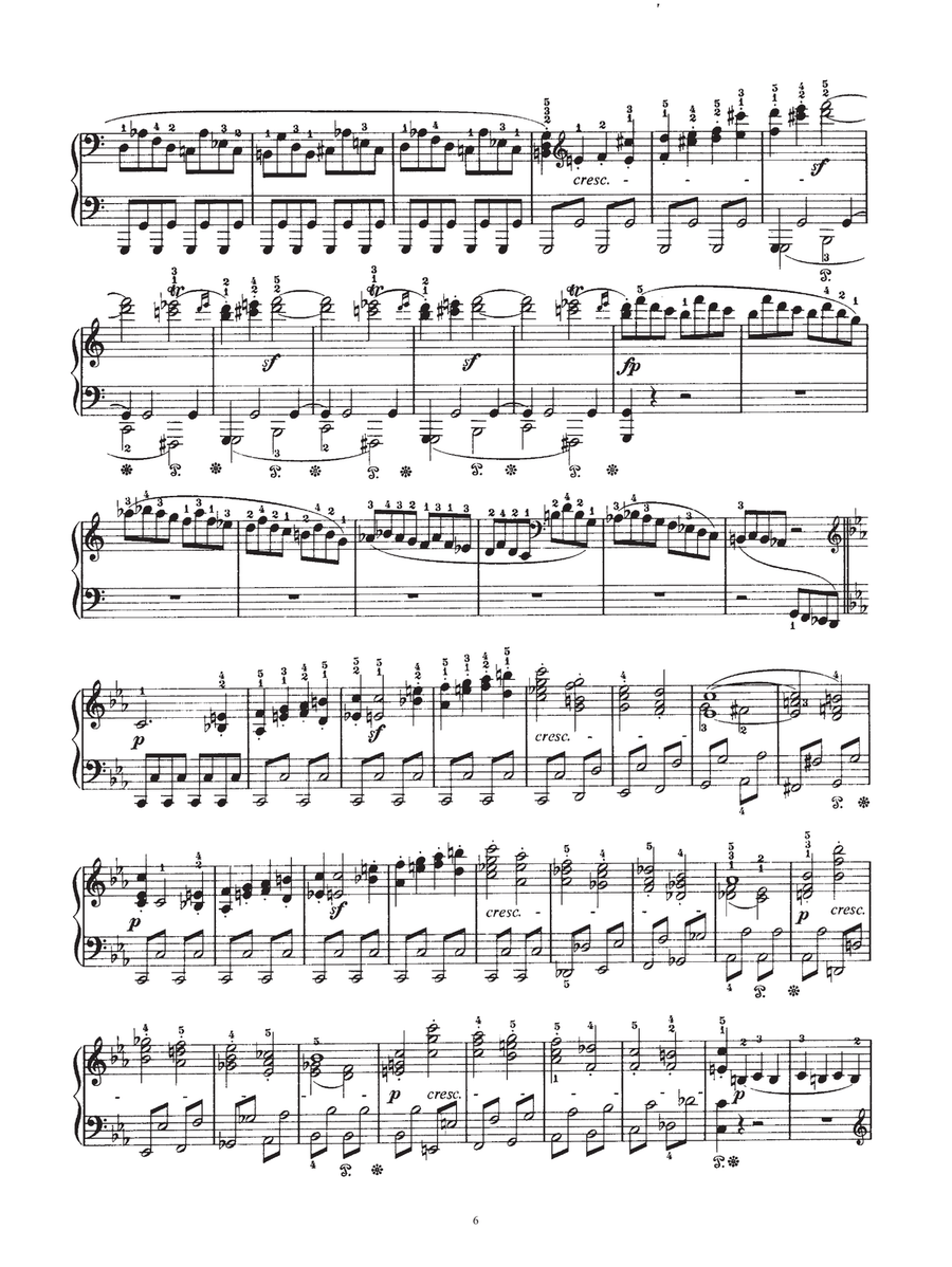 Sonata Pathetique, Op.13 (1st-3rd Movements) Piano Solo scores gallery preview page 6