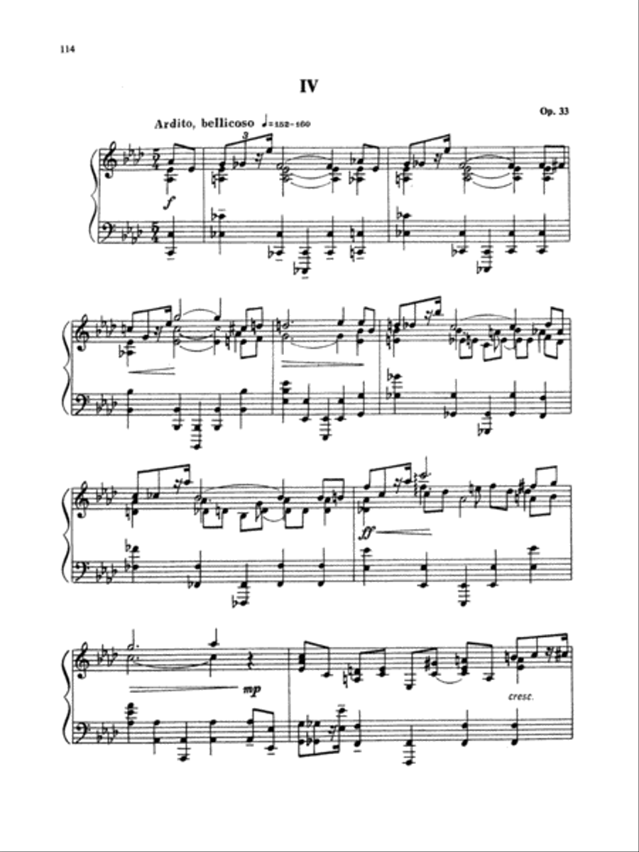 Scriabin: Preludes Piano Solo scores gallery preview page 1