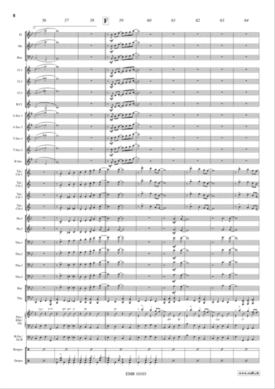 Rush Hour Concert Band scores gallery preview page 9