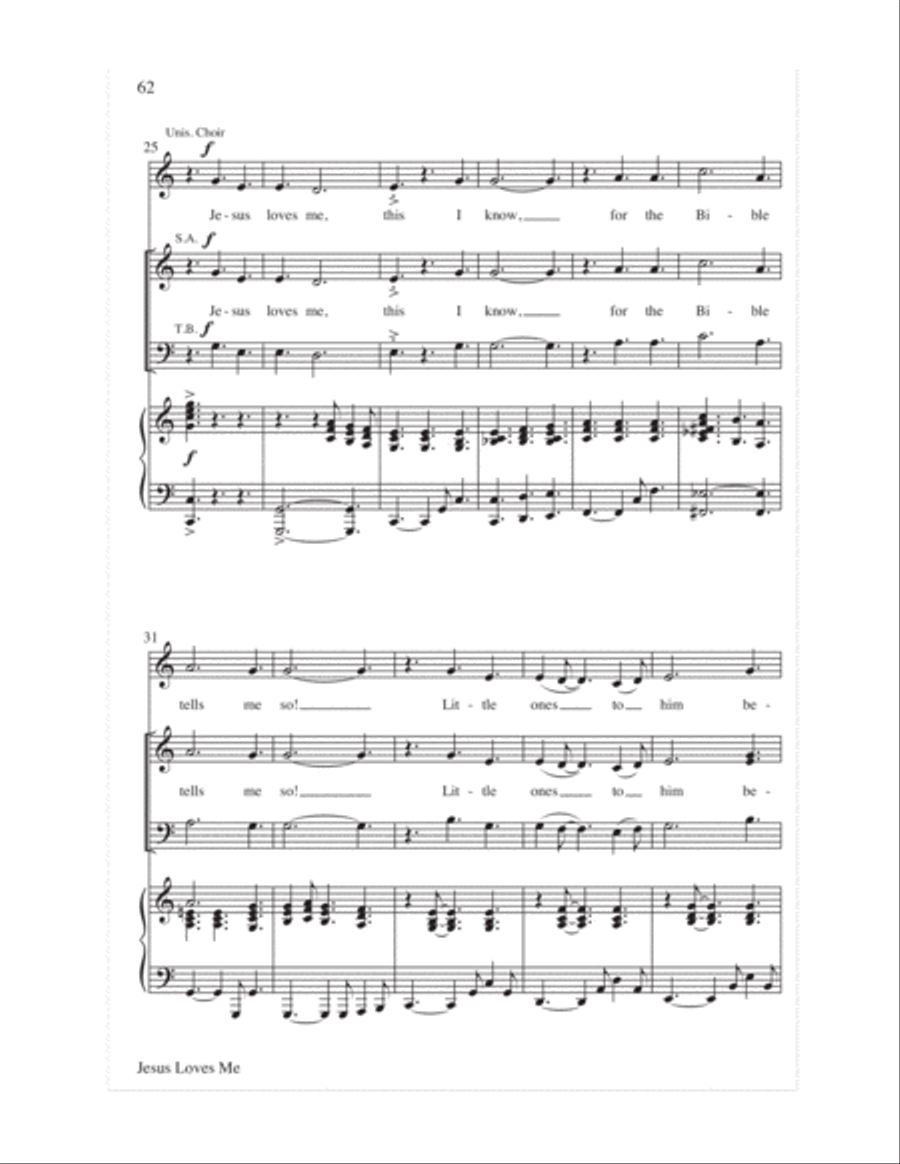 Let the Children Sing 4-Part scores gallery preview page 64