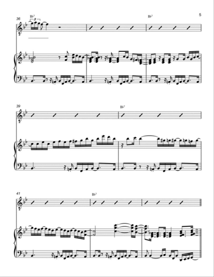 Moonlight Serenade Moonlight Serenade Voice scores gallery preview page 5