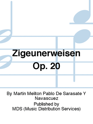 Book cover for Zigeunerweisen op. 20