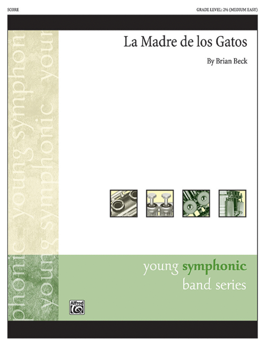 La Madre de los Gatos Concert Band scores gallery preview page 1