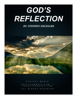Book cover for God's Reflection (Vocal solo and SATB)