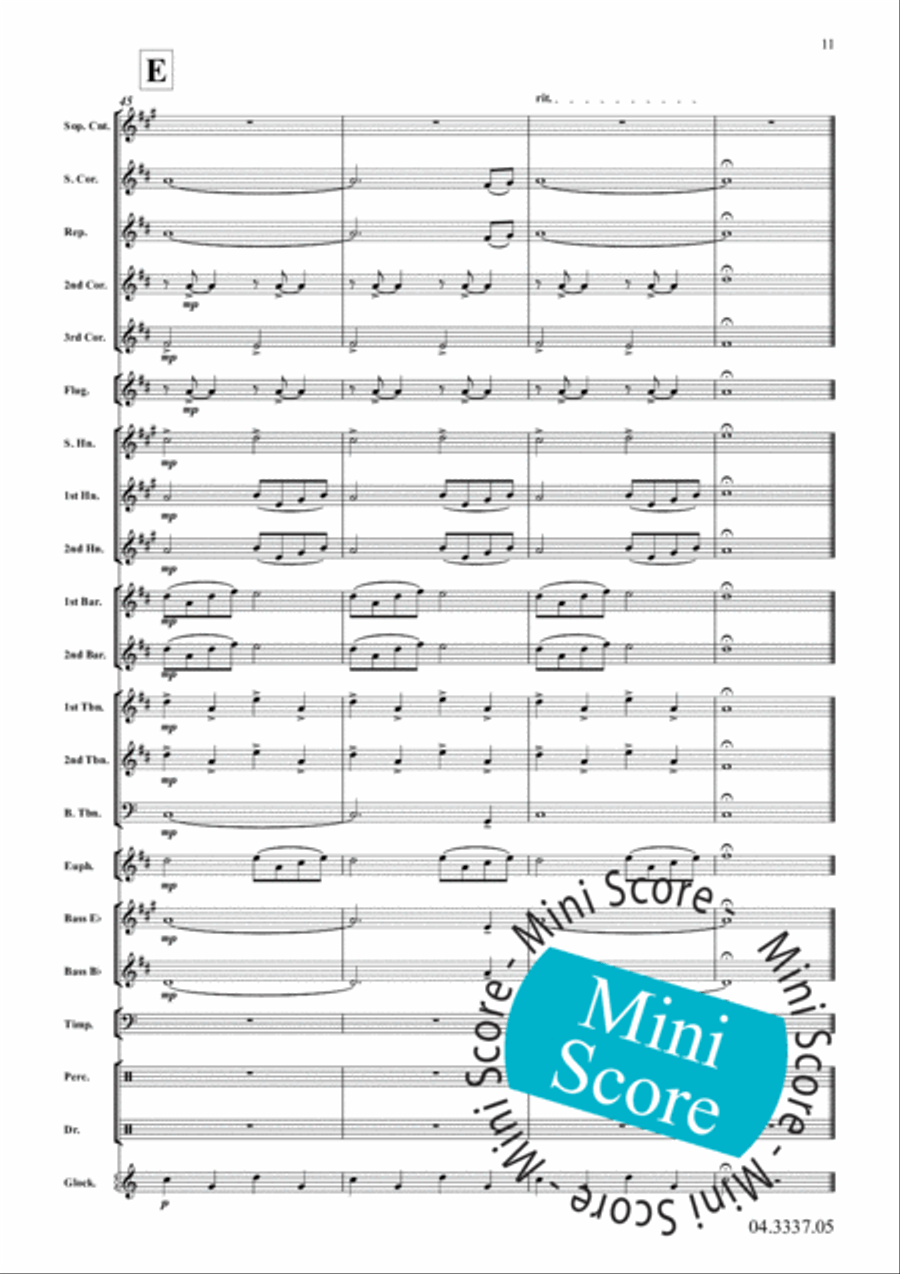 Little Mayflower Brass Band scores gallery preview page 15