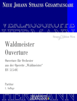 Book cover for Waldmeister Ouverture RV 515-OU