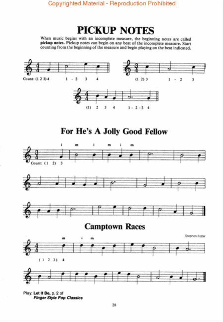 A Modern Approach to Classical Guitar Acoustic Guitar scores gallery preview page 4