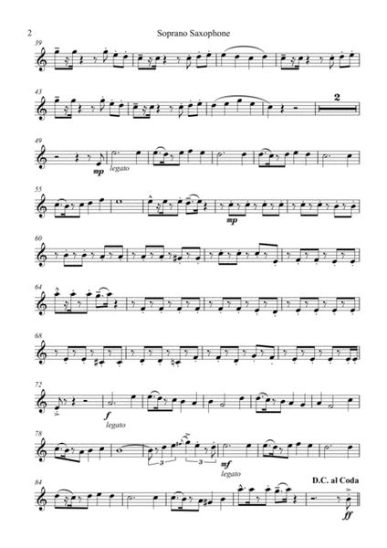 Five-note Disco! (Saxophone Quartet / Quintet) - Set of Parts [x4 / 5]