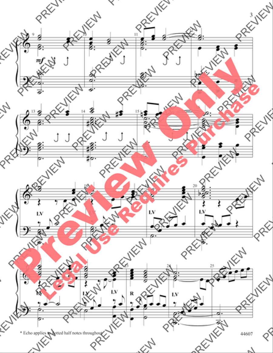 Oh, How Jesus Loves Me Oh, How Jesus Loves Me Handbell Choir scores gallery preview page 3