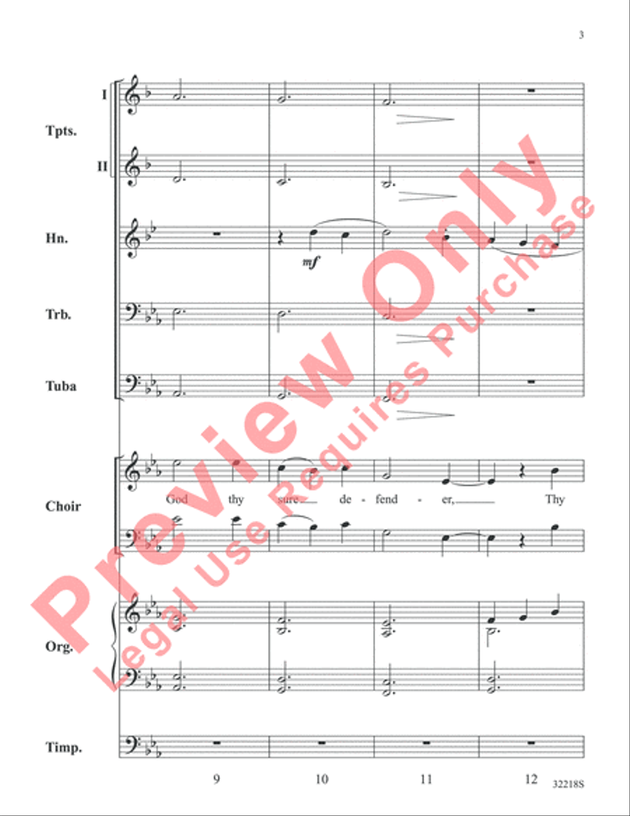 Awake, My Heart Awake, My Heart Choir scores gallery preview page 4