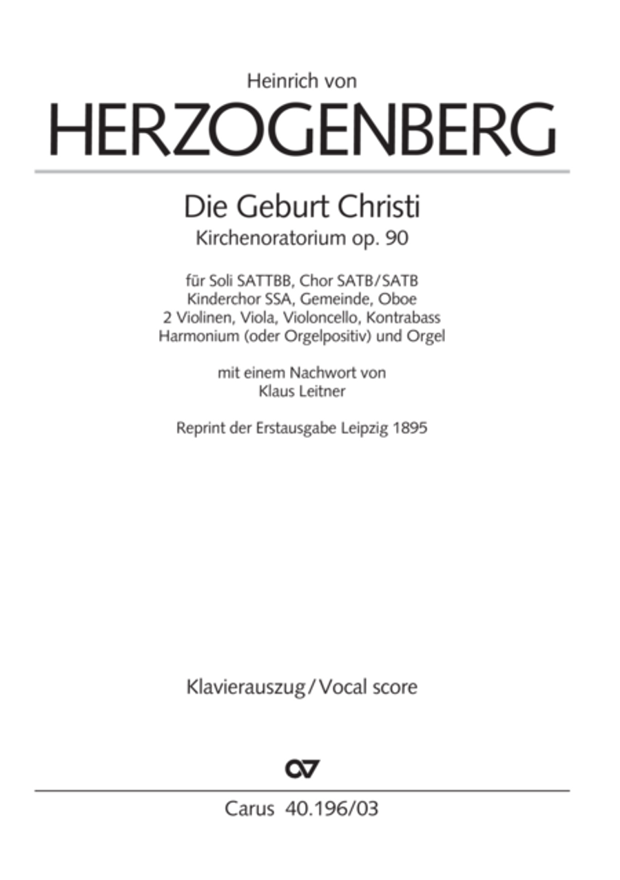 Die Geburt Christi SSA scores gallery preview page 2