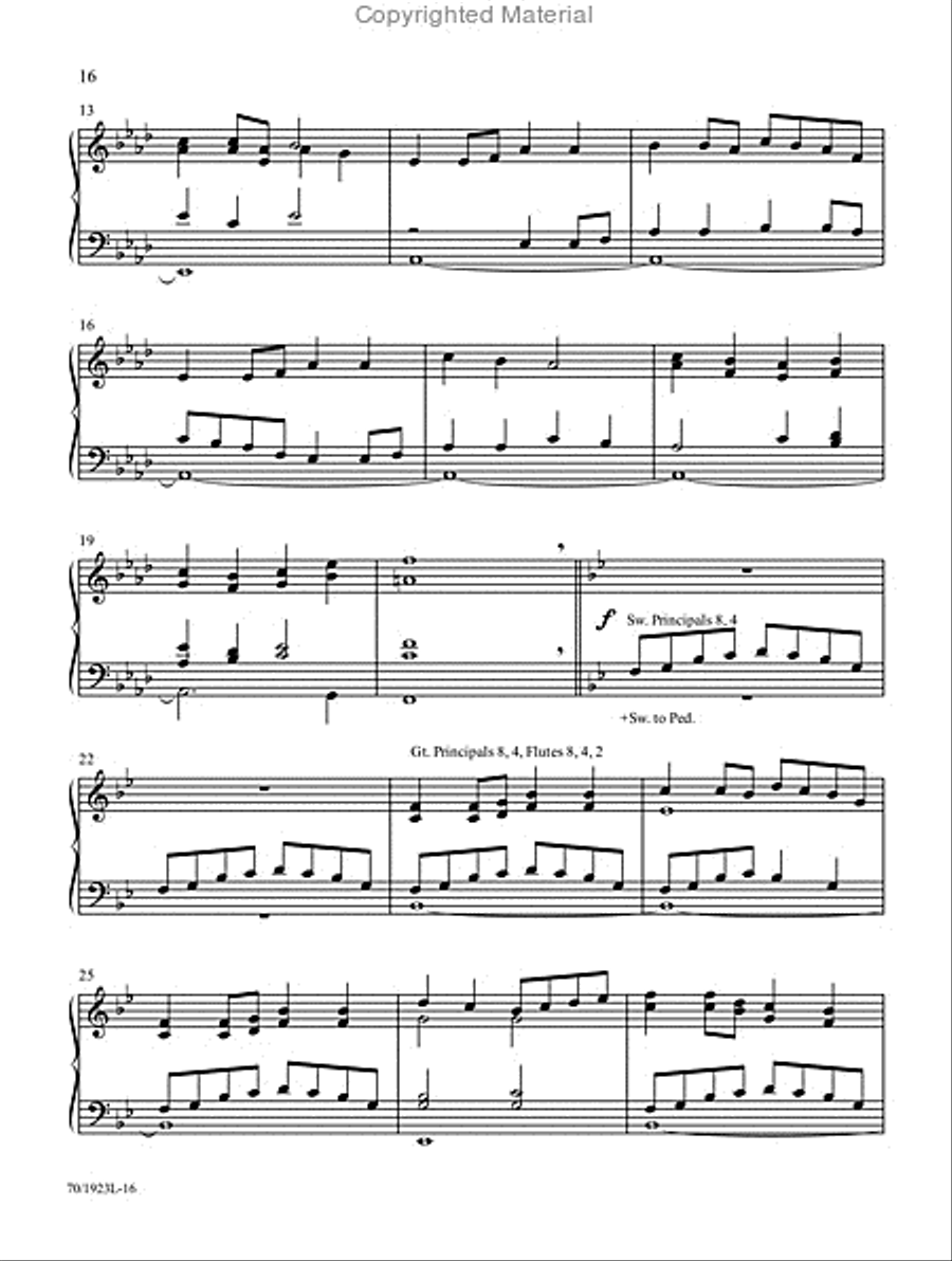 God Gave a Song God Gave a Song Organ Solo scores gallery preview page 7