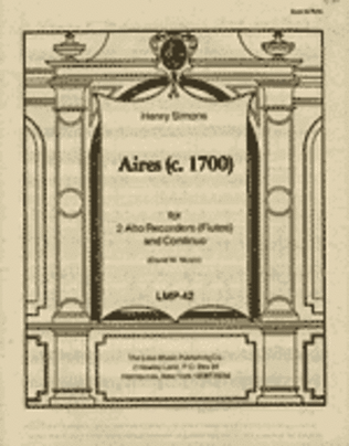 Book cover for Airs (c.1700)