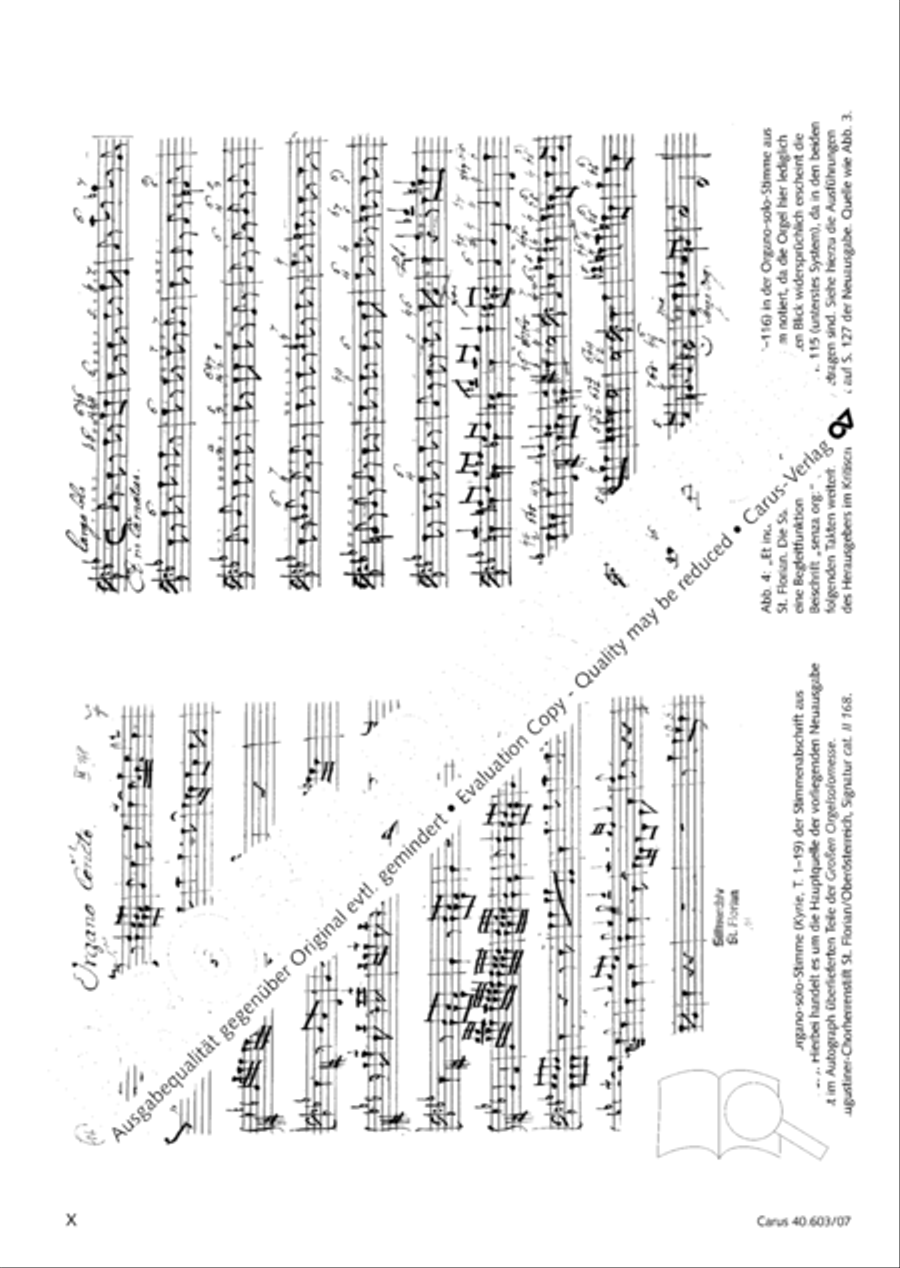 Grosse Orgelsolomesse in Es 4-Part scores gallery preview page 11