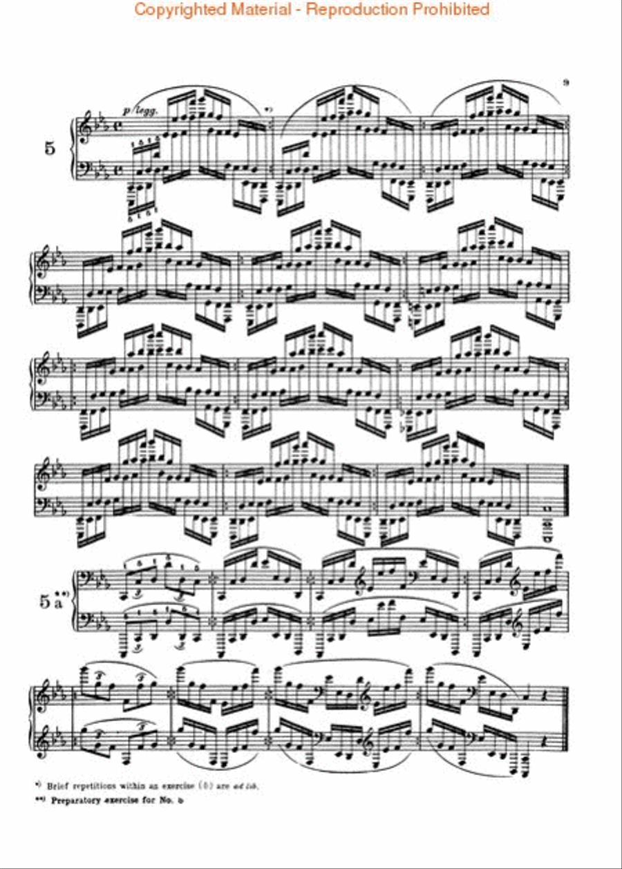 51 Exercises Piano Method scores gallery preview page 3
