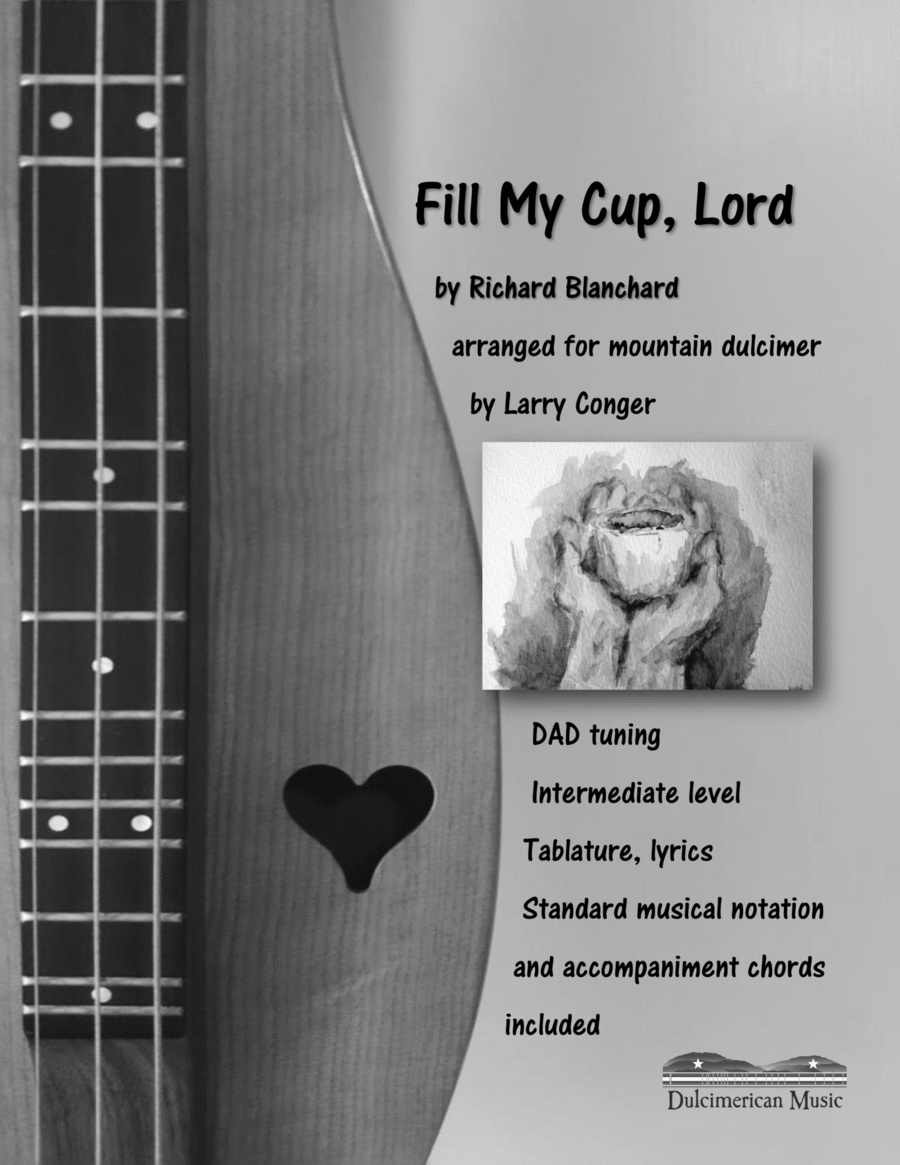 Fill My Cup, Lord Dulcimer scores gallery preview page 1