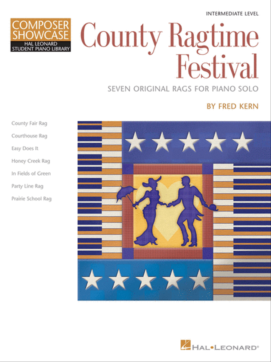 County Ragtime Festival Piano Method scores gallery preview page 1