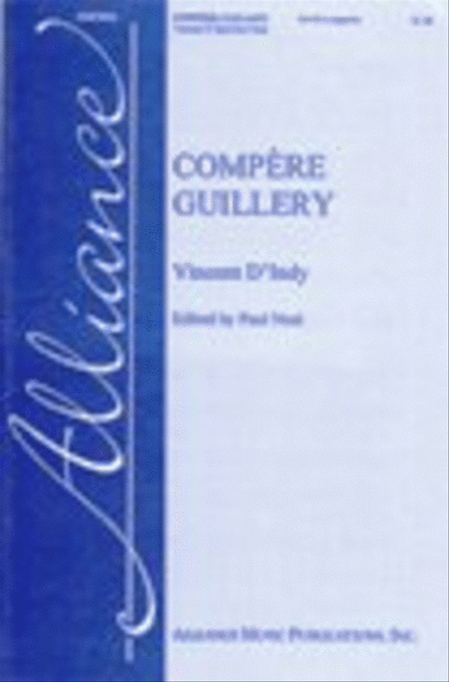 Compere Guillery SSATB scores gallery preview page 1