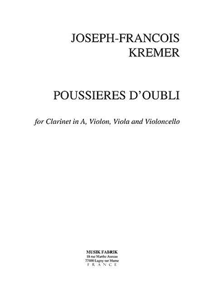 Book cover for Poussieres d'oubli