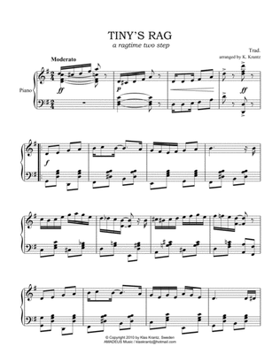 Tiny's Rag for piano solo