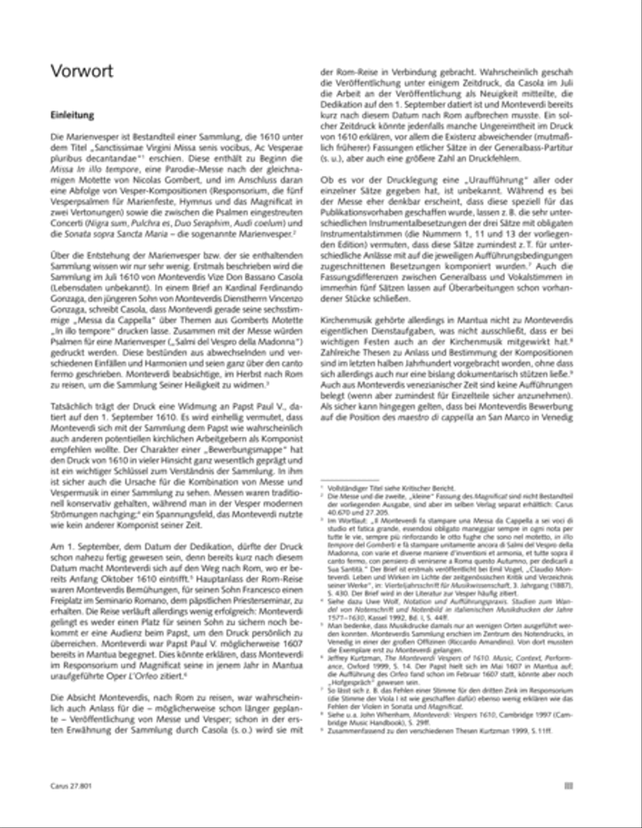 Vespro della Beata Vergine 4-Part scores gallery preview page 5